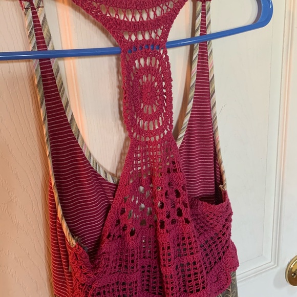 Free people crochet dress RARE - Picture 2 of 6